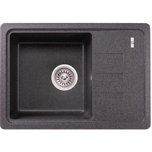 Кухонная мойка Lidz 620x435/200 GRF-13 (LIDZGRF13620435200) - фото 1