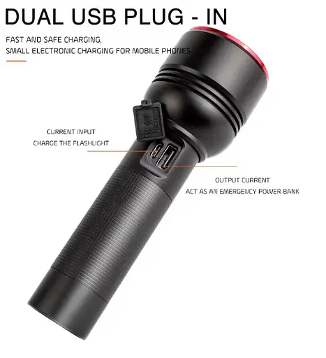 Многофункциональный светодиодный фонарь PLD WS-5572-TG с плавной регулировкой яркости - фото 4