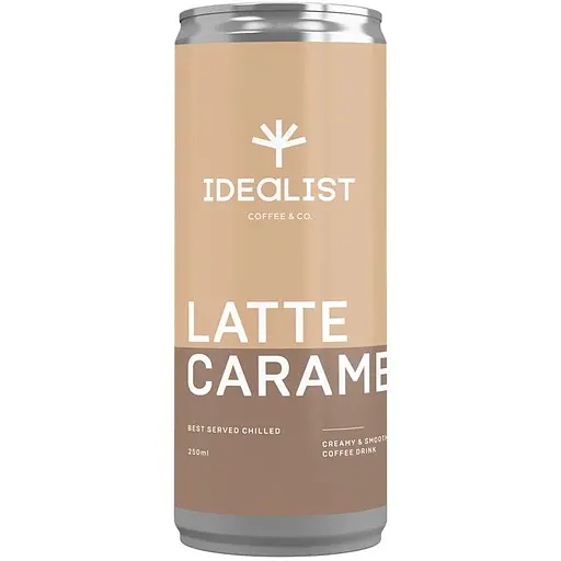 Кавовий напій Idealist Coffee & Co. Latte Caramel 0.25 л