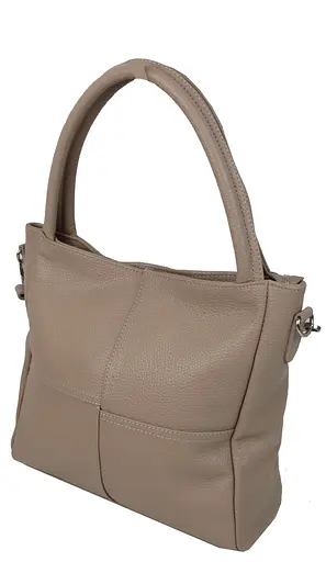 Женская кожаная сумка на двух ручках Borsacomoda 29х28х10 см sum0026802 - фото 3