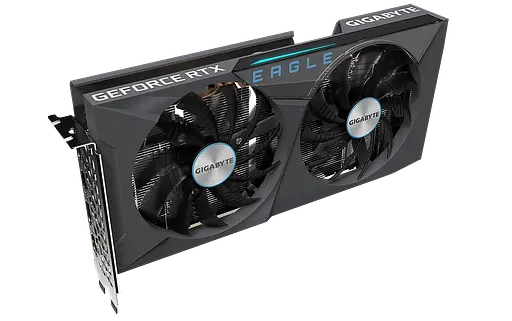 Видеокарта GeForce RTX 3060 Ti 8GB Gigabyte Eagle OC (GV-N306TEAGLE OC-8GD) Б/У - фото 2