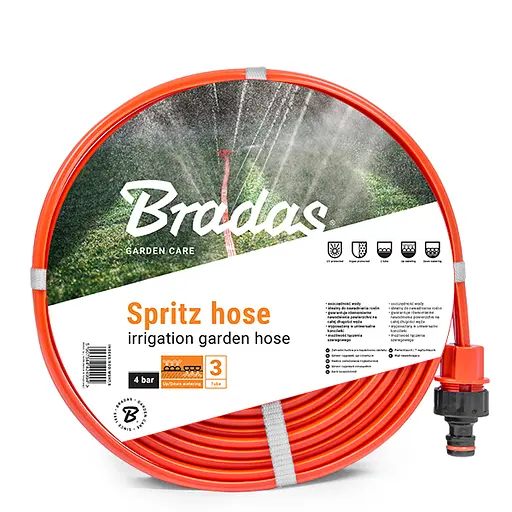 Шланг спринклерный Bradas 3-х канальный 7,5м SPRITZ HOSE WSH7,5 - фото 1
