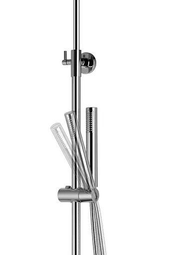 Душова система Corsan Lugo хром з термостатом та виливом CMN01TCHW, Хром - фото 9