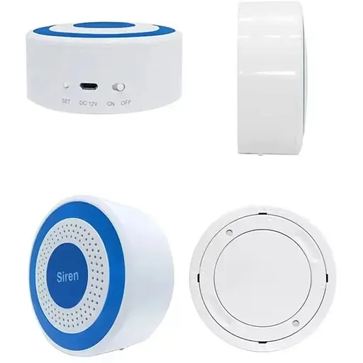 Сирена автономная Digoo DG-ROSA для беспроводных датчиков 433 мГц с аккумулятором - фото 2