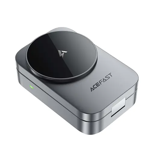 БЗП Acefast E22 desktop 3-in-1 Metal gray - фото 2