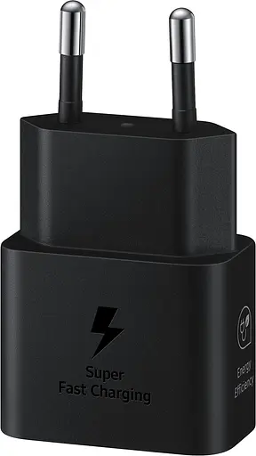 Samsung Зарядний пристрій мережевий 25Вт USB-С кабель USB-C > USB-C 1 м чорний - фото 2