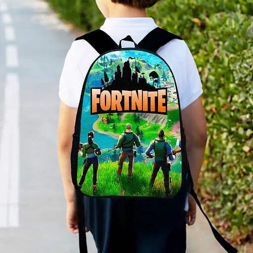 Рюкзак детский Фортнайт "Fortnite", 34х27см, городской ранец для мальчика с принтом (00410)