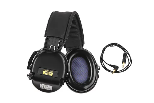 Активные наушники Sordin Supreme Pro X кожаное оголовье - фото 6