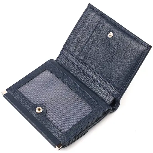 Жіночий шкіряний гаманець Canpellini 12х9.8х1.5 см acs0025498 - фото 3