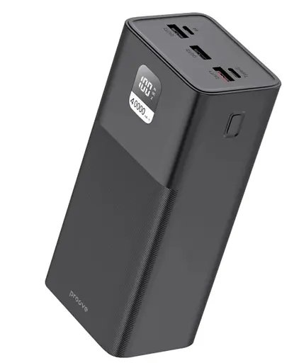 Павербанк Proove Giant Lite Black 40 000 mAh / 22.5 Вт (PBGI20312201) - фото 1