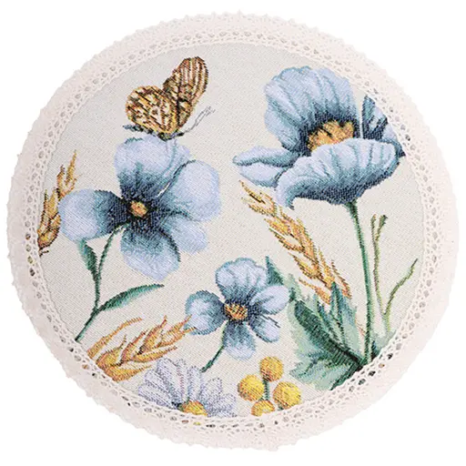 Салфетка Lefard Колоски гобелен 25 см (732-408) - фото 1