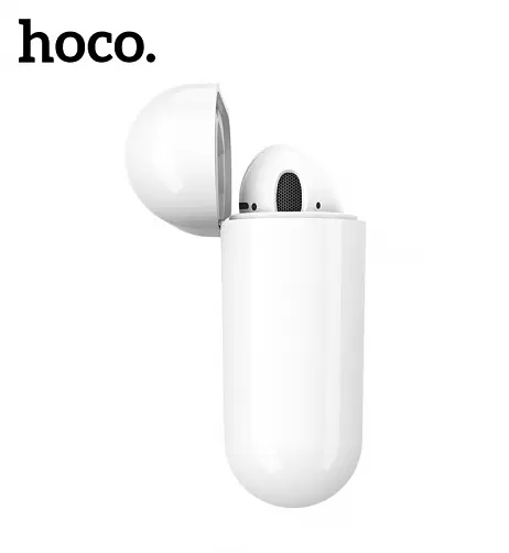 Навушники бездротові Hoco DES03 Air wireless headset TWS Білі - фото 3