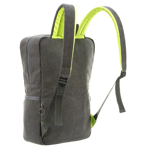 Рюкзак для ноутбука Zipit 14" Reflecto Grey/Green (ZRFLC-WT) - фото 2