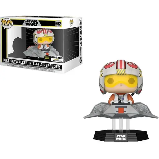 Фігурка Funko Pop Зоряні війни Люк Скайвокер Star Wars Luke Skywalker 10 см Exclusive FP SW L 662