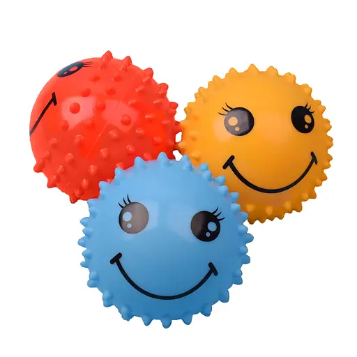 М’яч Їжак, BT-PB-0222, 30 г, 6 дюймів (В асортименті), 3 шт. в упаковці - фото 2