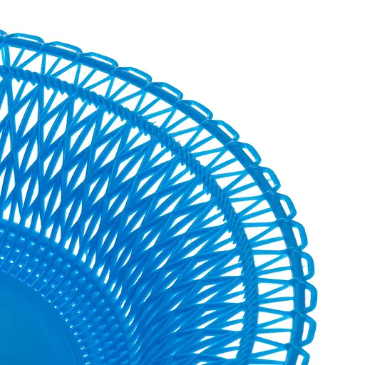 Фруктівниця пластикова кругла тарілка підставка для фруктів Ø 28 см, Господар Блакитний 87873 - фото 4