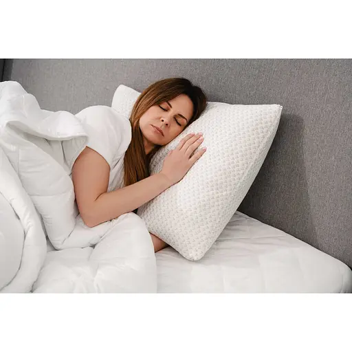 Подушка ортопедическая прямоугольная Ardesto Sleepwell пена мемори 40х60 см белая (ART4060SHP) - фото 9