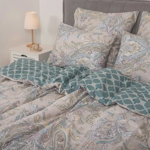 Комплект постільної білизни Viluta сімейний ранфорс 22203 100% бавовна - фото 5