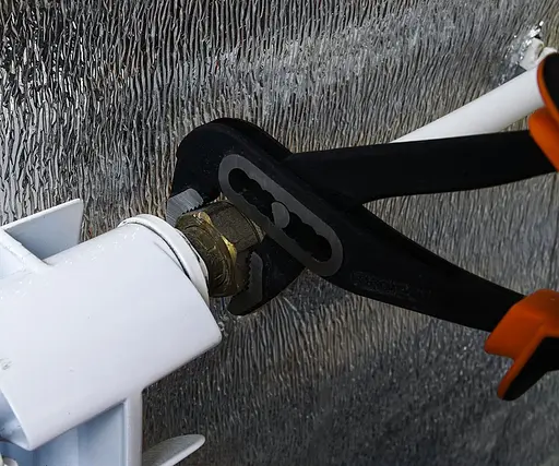 Ключ трубный Polax переставной, двухкомпонентные ручки, 250 мм (44-004) - фото 8