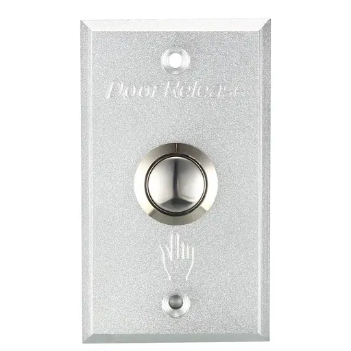 Кнопка освобождения панели переключения Uxcell NO для систем контроля доступа к дверям алюминиевый сплав