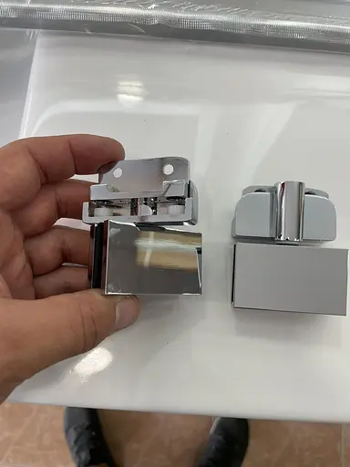 Душевая кабина Dusel A-515 120x80x190 шиншилла, Универсальная, матовый, хром, 120x80 - фото 6