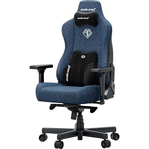 Геймерское кресло Anda Seat Kaiser 3E XL Dark Blue Fabric (AD23YC-XL-09-S-CF-S01) [148763] - фото 2