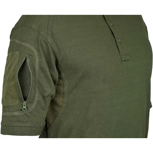 Теніска поло Defcon 5 Tactical Polo Short Sleeves with Pocket L OD Green - фото 4