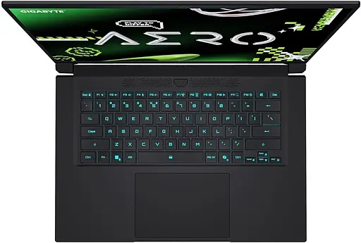 Ноутбук Gigabyte 16 AERO X16 QHD+/Ryzen 7 AI 350/16GB/1TB/RTX 5050 8GB/W11H/Black (AERO_X16_1TH93UAC94AH) - фото 4