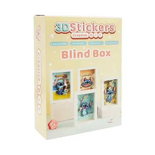 Набор для творчества 3D Картины "Стич" Bambi 889B, изображение 1 из 4 вариантов - фото 1