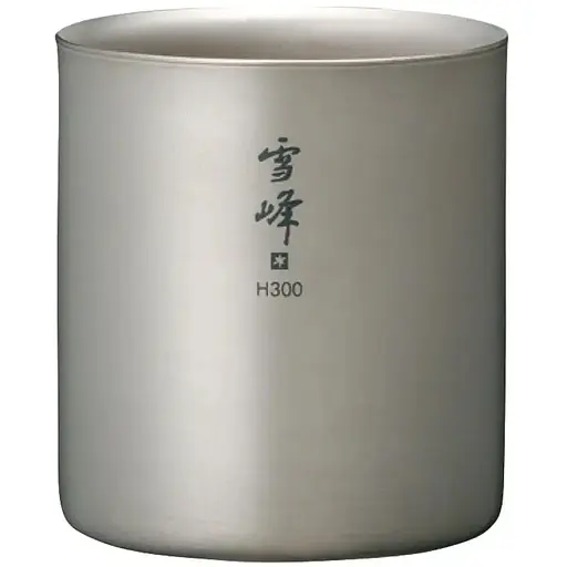 Кружка Snow Peak TW-123 Titanium Double Wall Stacking Mug 300 мл