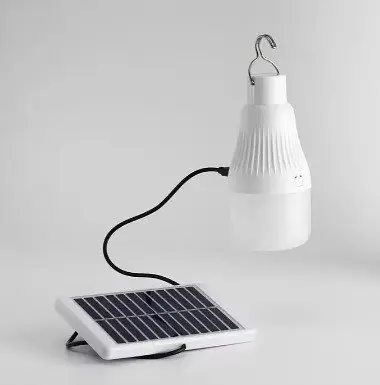 Фонарь аккумуляторная лампа CcLamp CL-022 LED солнечная панель 10 Вт - фото 2