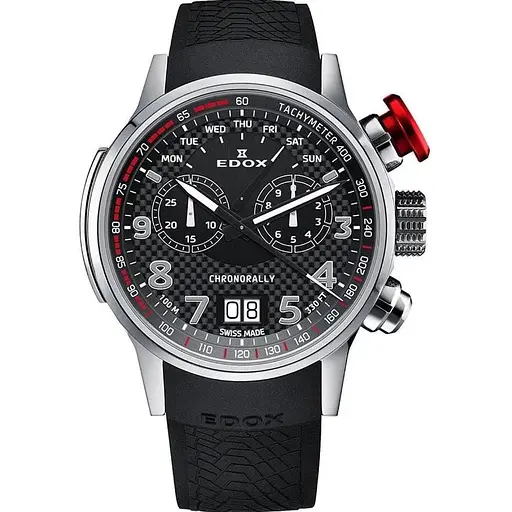 Часы Edox Chronorally Chronograph 38001 TIN NRO3