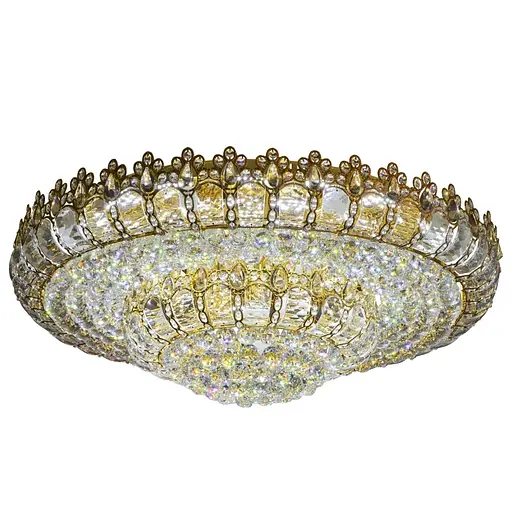 Люстра Brille торт стельова з підсвічуванням LED E14 40W G (BCL-388S/17)