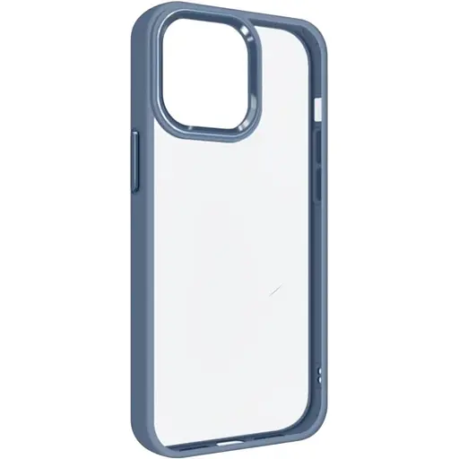Чехол-накладка DK для Apple iPhone 12 Pro Max Composite Metal Edge (light blue)