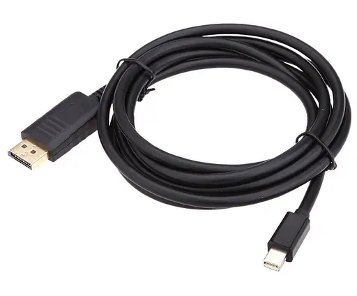 Перехідник-конвертер mini Display Port (тато) на Display Port (тато) 1.8m