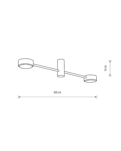 Стельовий світильник Nowodvorski 7938 Orbit II - фото 2
