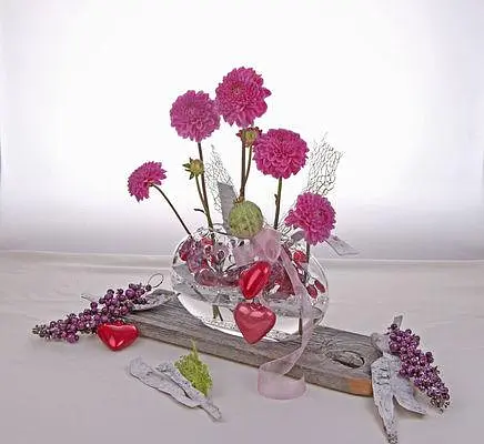 Овальная ваза Velou XL элегантная для тонких композиций с нижней вставной пластиной для надежного удержания - фото 3