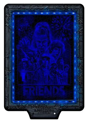 Пазл Дивні Дива (Stranger Things) - 520 шт Clementoni 35155 - Колекційне видання "The Upside Down" - фото 3