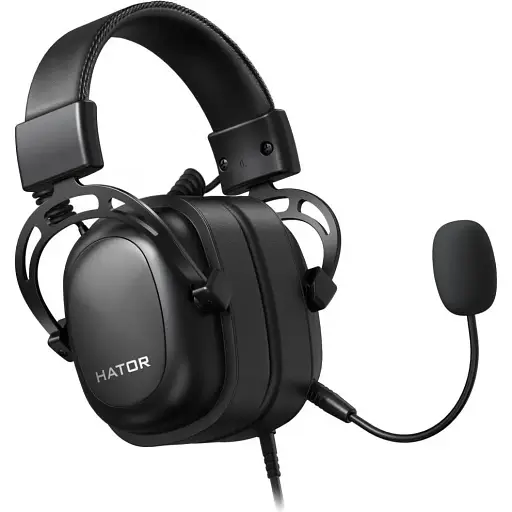 Навушники з мікрофоном Hator Hypergang 2 Black (HTA-910) - фото 8