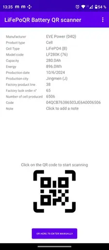 LiFePo4 Аккумуляторный элемент 3.2V/280A | Grade – A (896Wh) | Ω 0,17-0,18мОм - фото 4