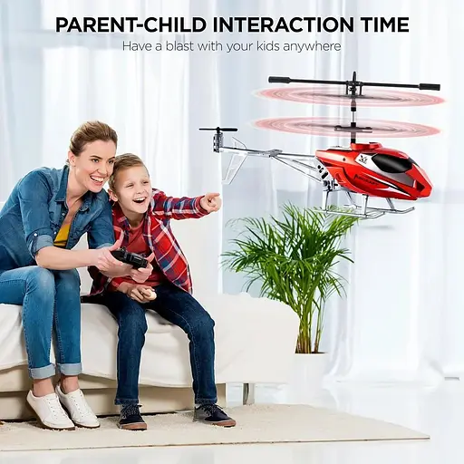 Іграшковий вертоліт Handwell з пультом дистанційного керування у приміщенні - фото 2