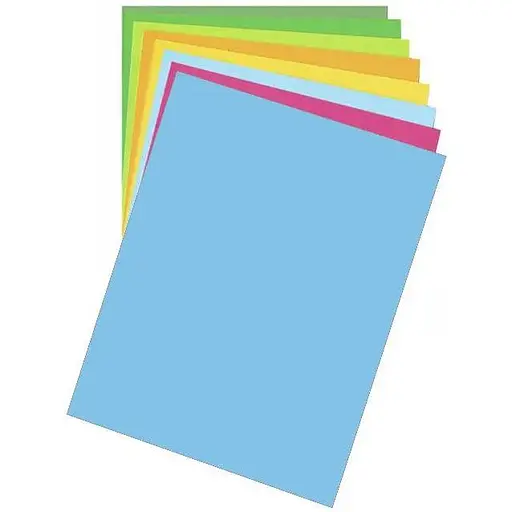 Бумага для дизайна Folia Fotokarton B2 (50x70см) №30 Небесно-голубая 300г/м2