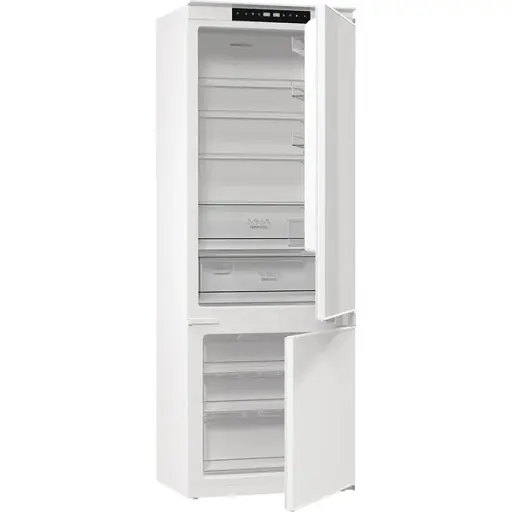 Холодильник Gorenje вбудований з нижн. мороз. 193.7x69x55 см 2 двері,341(84) л А++ NF+ диспл білий - фото 6