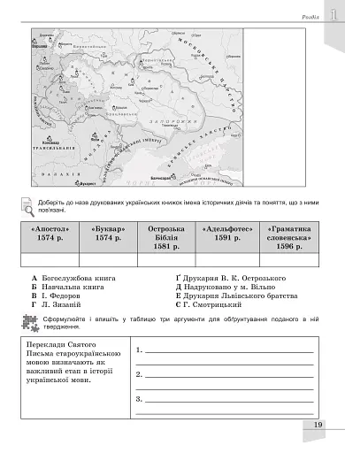 Історія України. 8 клас. Робочий зошит та діагностичні роботи - фото 4