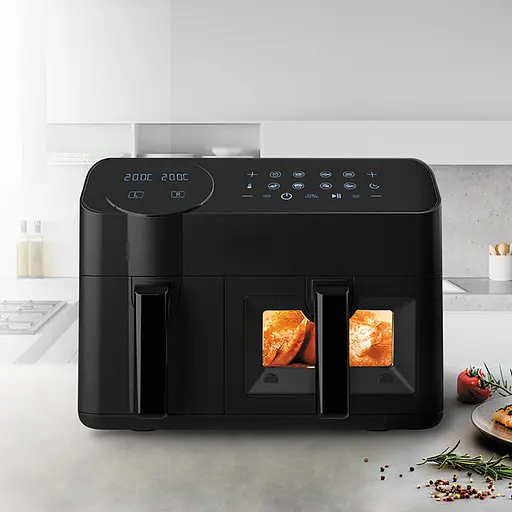 Мультипіч Maestro MR-760 з двома чашами і системою швидкого приготування 3.5+6л 2400 Вт Чорний - фото 4