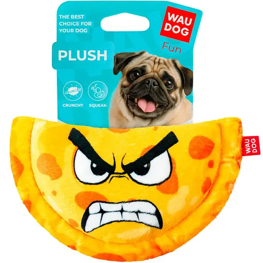 Іграшка для собак Waudog Fun Plush Чебурек плюш 20х13 см - фото 3