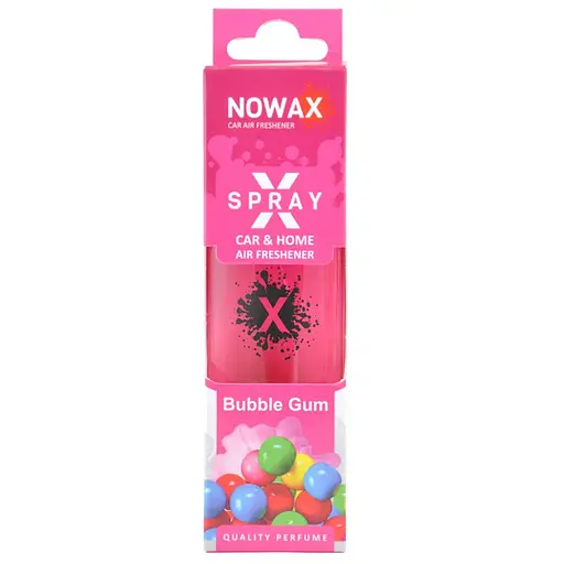 Ароматизатор Nowax X Spray Bubble Gum 50 мл - фото 1