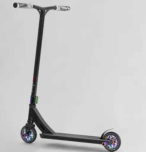 Самокат трюковой N 43005 Best Scooter HIC-система, з принтом - фото 4