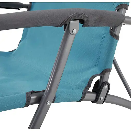 Кресло раскладное Uquip Sidney голубое с серым (244003) - фото 8
