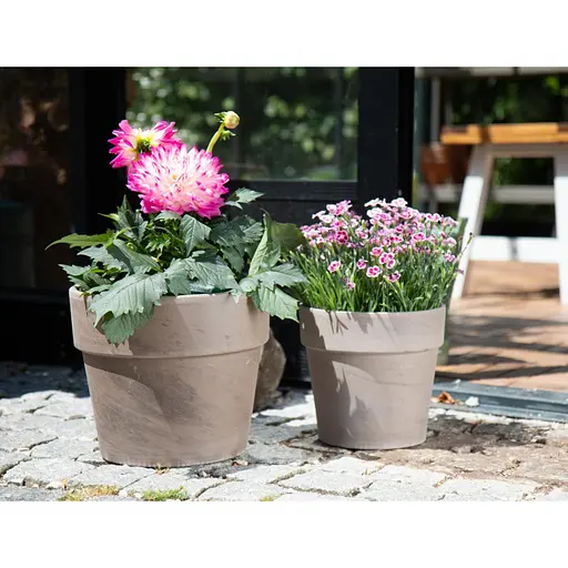 Вазон керамічний Spang Calima 24x22 см базальт (1766838) - фото 2